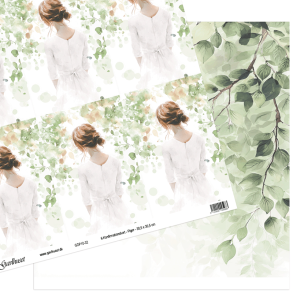 Gavlhusets Design - Papir - 6 Konfirmationskort - Piger