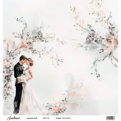 Gavlhusets Design - Papir - Brudepar