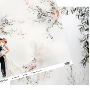 Gavlhusets Design - Papir - Brudepar