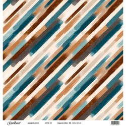 Gavlhusets Design - Papir - Diagonale striber - Bl�