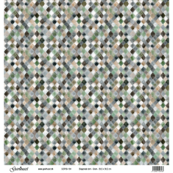 Gavlhusets Design - Papir - Diagonale tern - Gr�n