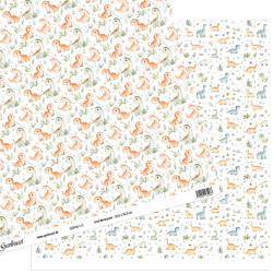 Gavlhusets Design - Papir - Sm� dinosaurer