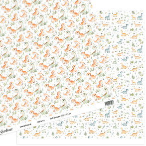 Gavlhusets Design - Papir - Sm� dinosaurer