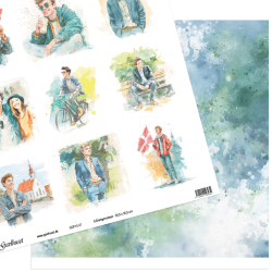 Gavlhusets Design - Papir - 9 Drengemotiver