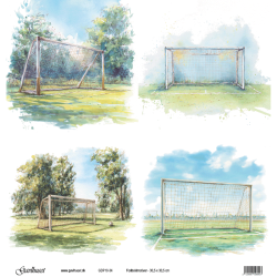 Gavlhusets Design - Papir - Fodboldmotiver