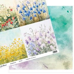 Gavlhusets Design - Papir - For�rsblomster