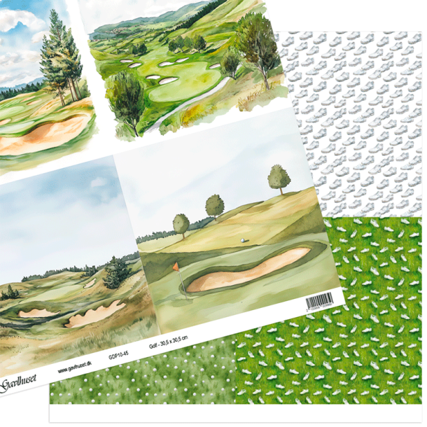 Gavlhusets Design - Papir - Golf