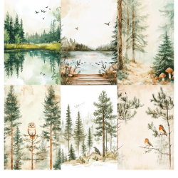 Gavlhusets Design - Papir - Jagt og natur