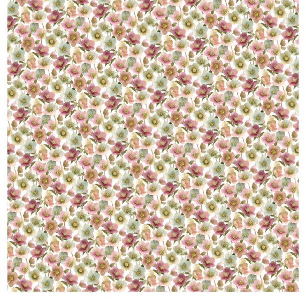 Gavlhusets Design - Papir - Julerose