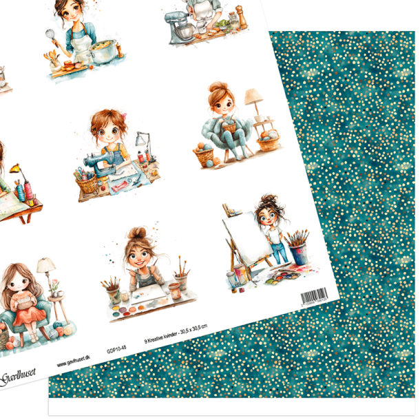 Gavlhusets Design - Papir - 9 Kreative kvinder