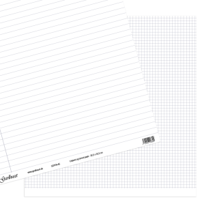 Gavlhusets Design - Papir - Linjeret og ternet papir