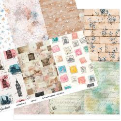 Gavlhusets Design - Papir - Breve og post baggrunde