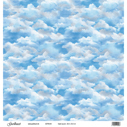 Gavlhusets Design - Papir - Skyer og sol