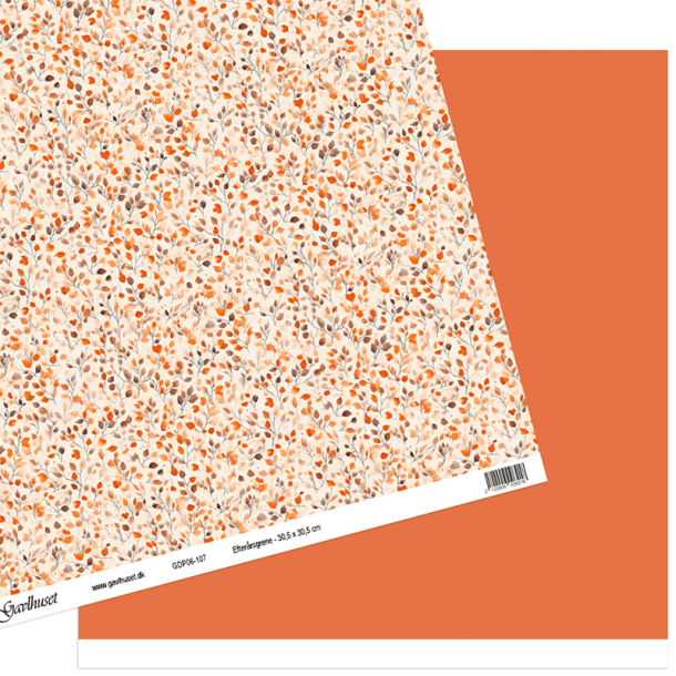 Gavlhusets Design - Papir - Efter�rsgrene