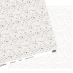 Gavlhusets Design - Papir - Sm hjerter