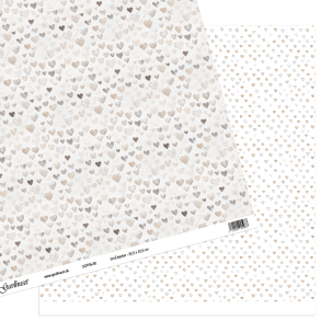 Gavlhusets Design - Papir - Sm hjerter