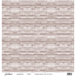 Gavlhusets Design - Papir - Sm planker og hessian - Natur
