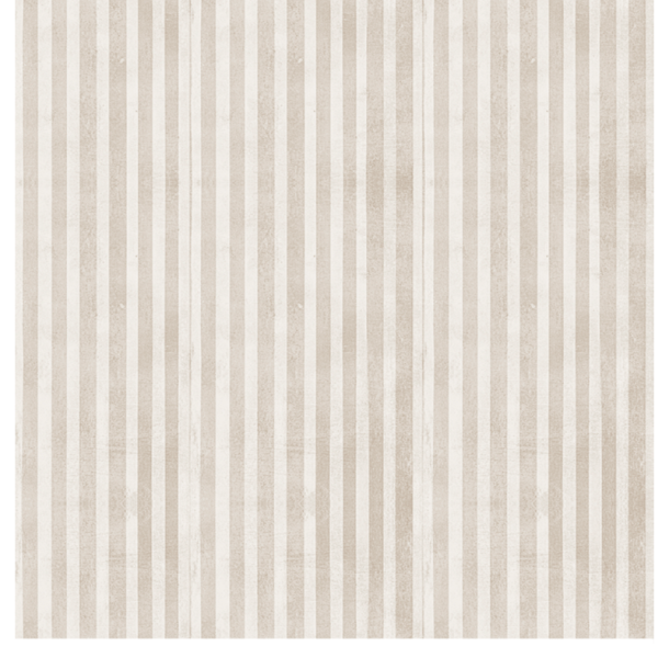 Gavlhusets Design - Papir - Smalle og brede striber - Brun