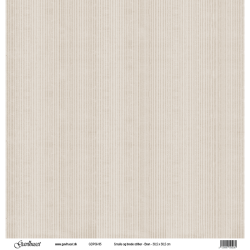 Gavlhusets Design - Papir - Smalle og brede striber - Brun