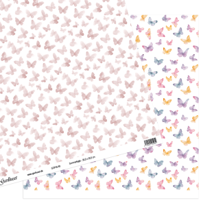 Gavlhusets Design - Papir - Sommerfugle