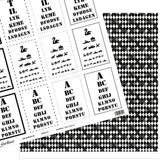 Gavlhusets Design - Papir - Synstavler