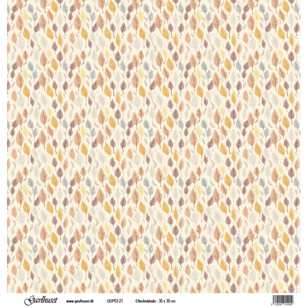Gavlhusets Design - Papir - Efterrsblade