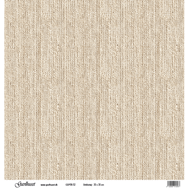 Gavlhusets Design - Papir - Strikketj