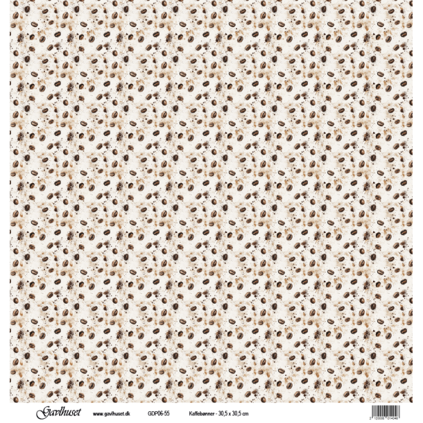 Gavlhusets Design - Papir - Kaffebnner