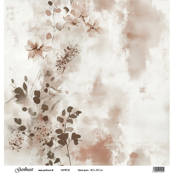 Gavlhusets Design - Papir - Stvede grene