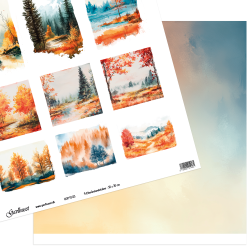 Gavlhusets Design - Papir - 9 Efterrslandskaber