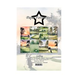 Paper Favourites - Blok A5 - Golfing