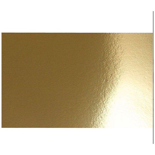 1 stk Metalkarton - Guld - A4