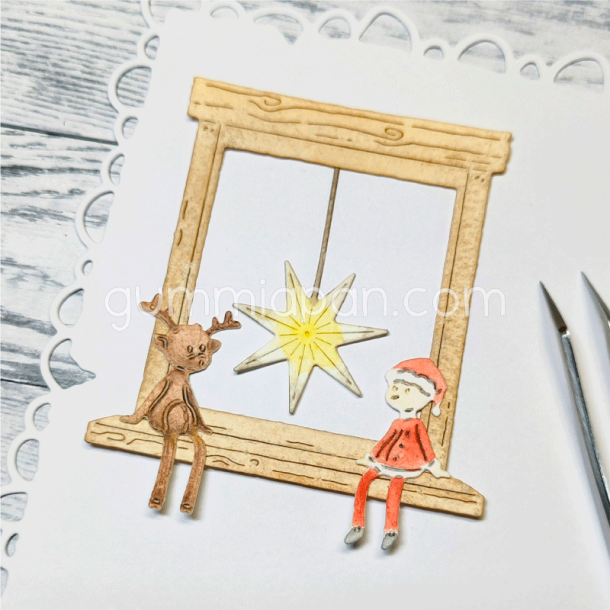 Gummiapan - Die - Adventstjerne