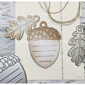 Gummiapan - Die - Agern tag