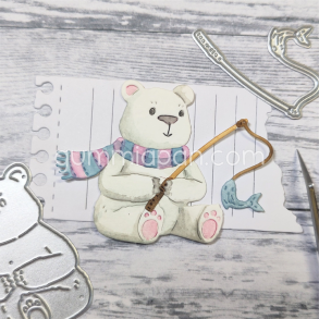 Gummiapan - Die - Bj�rn som fisker