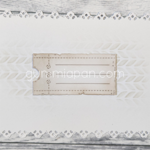 Gummiapan - Die - Blomsterbillet