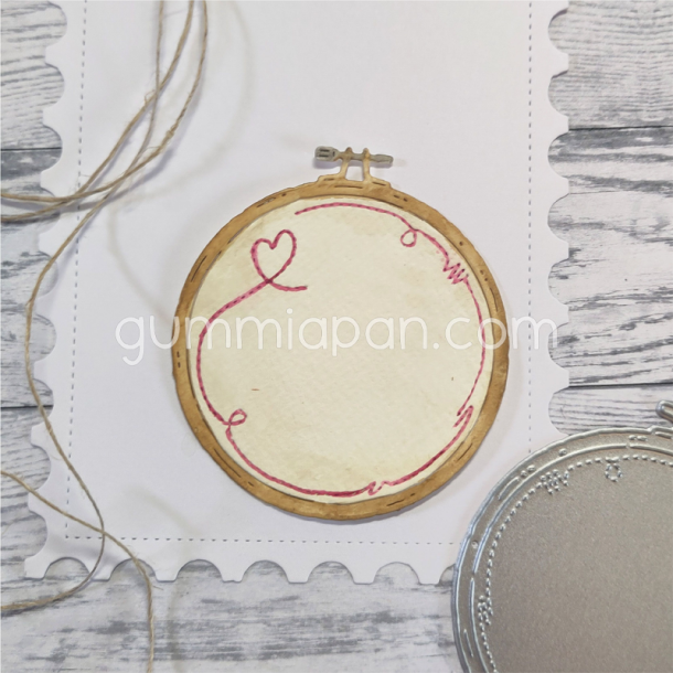 Gummiapan - Die - Broderiramme