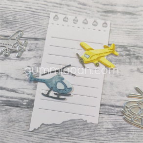 Gummiapan - Die - Flyvemaskine og helikopter