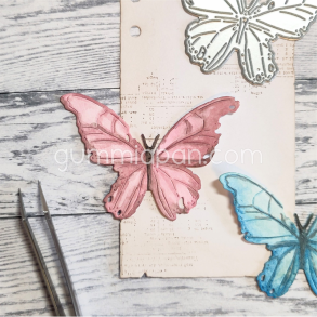 Gummiapan - Die - Gammel sommerfugl