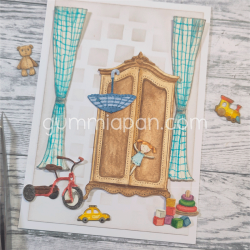 Gummiapan - Die - Garderobeskab