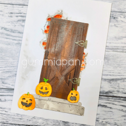 Gummiapan - Die - Grskar p trappe