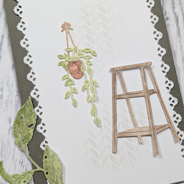 Gummiapan - Die - H�ngende plante i potte