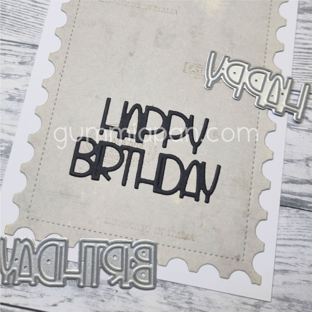 Gummiapan - Die - Happy Birthday