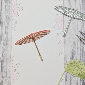 Gummiapan - Die - Japansk paraply