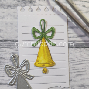 Gummiapan - Die - Juleklokke