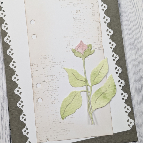 Gummiapan - Die - Lille blomsterknop