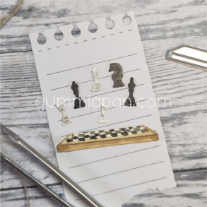 Gummiapan - Die - Lille skakspil