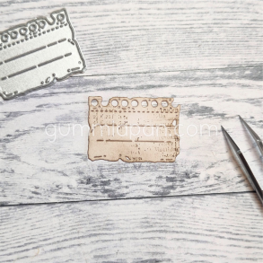 Gummiapan - Die - Linieret note