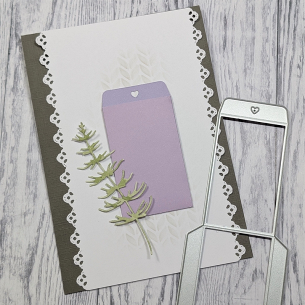 Gummiapan - Die - Lodret lomme med m�rke