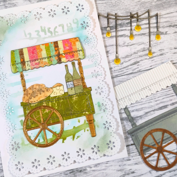 Gummiapan - Die - Markeds Vogn